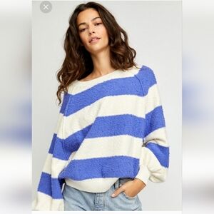 Free People Found My Friend Striped Sweater